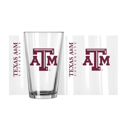 Logo Brands Texas A&M 16oz Gameday Pint Glass 219-G16P-1